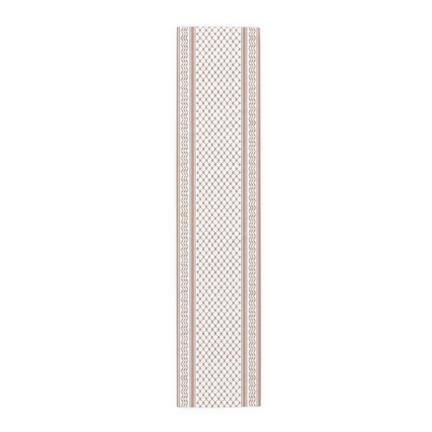 Sand Keffiyeh Table Runner