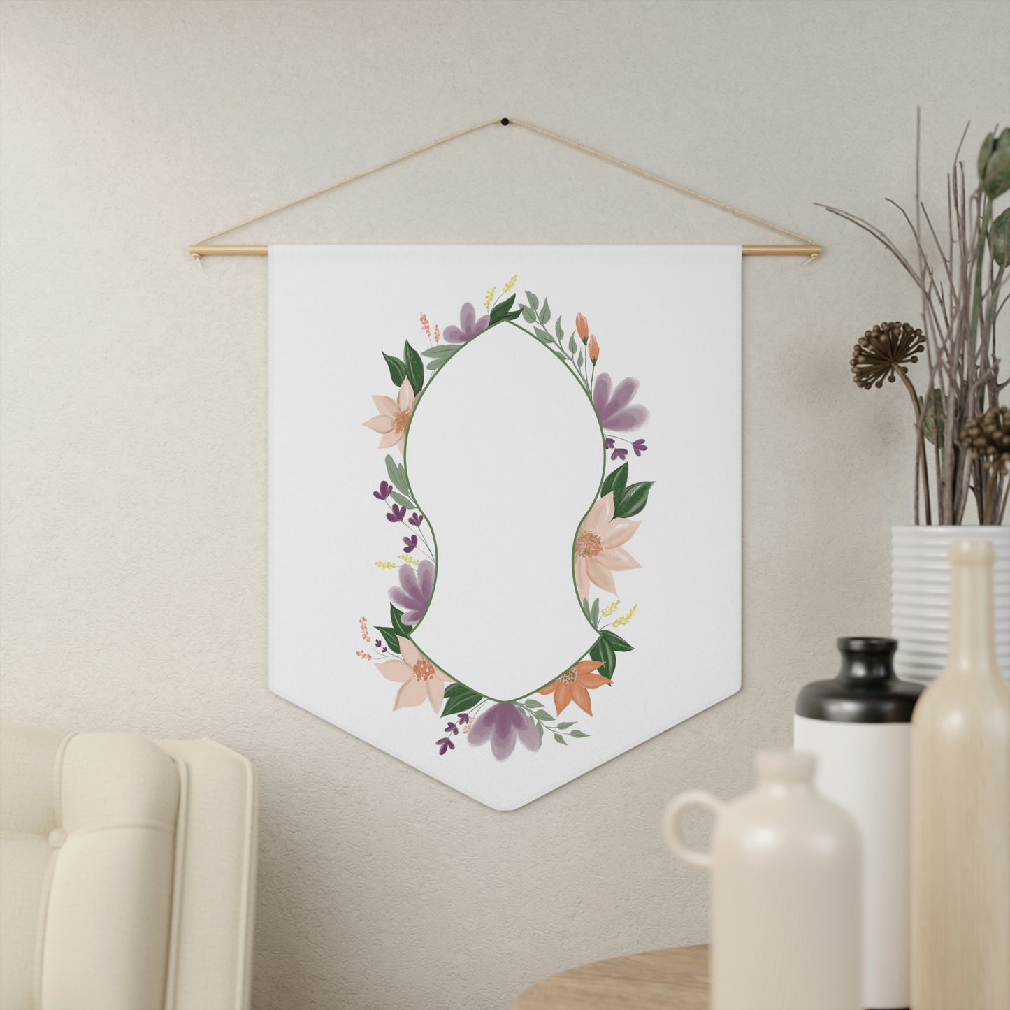 Floral Sandala Pennant