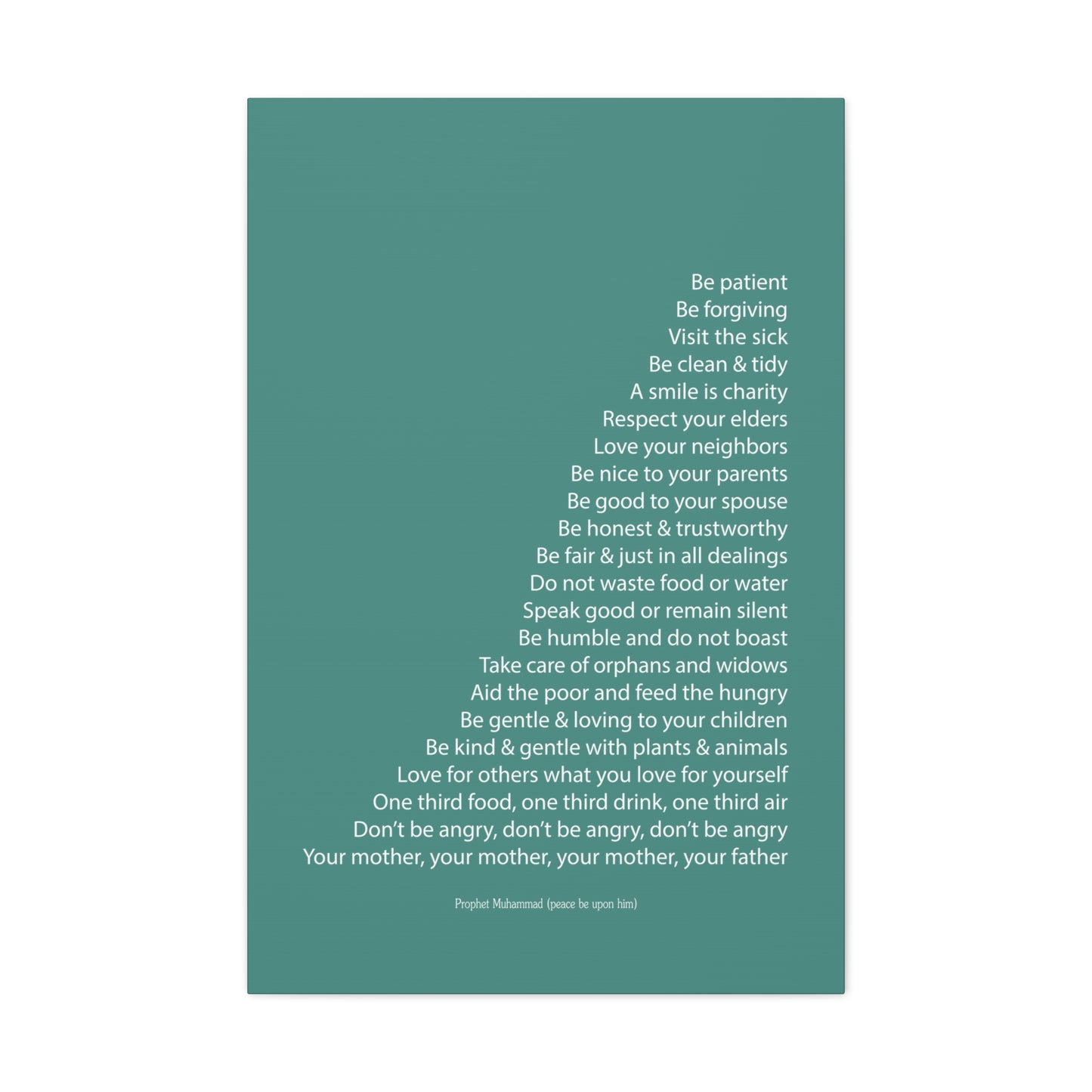 Prophetic Advice Print