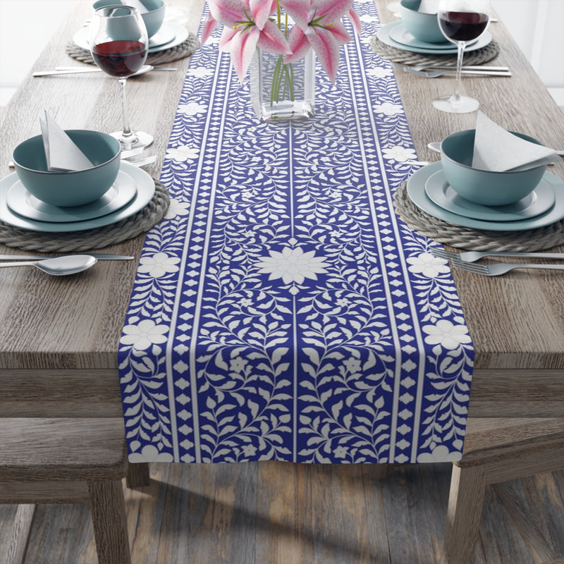 Bone Inlay Table Runner