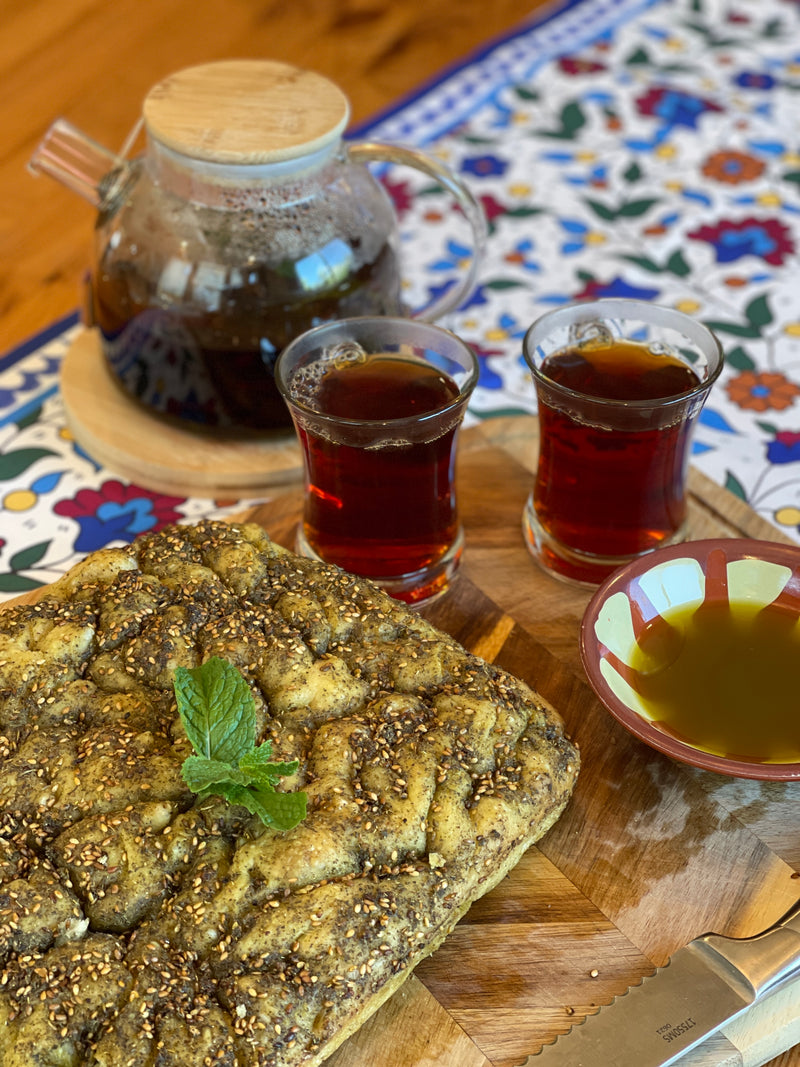 Palestinian Floral Table Runner